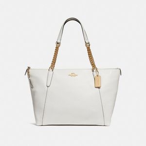 NWT Authentic Coach Ava Chain Tote